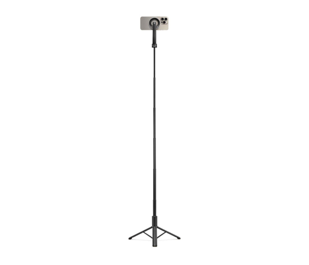 Spigen Magsafe Bluetooth Selfie Stick Long Tripod Black - 1346674 - zdjęcie 5